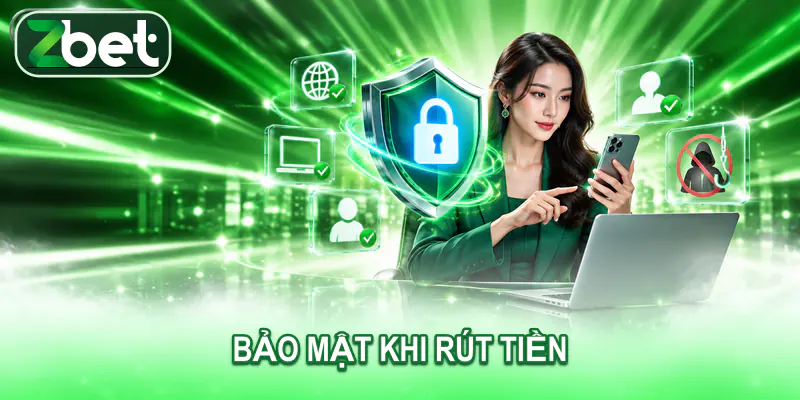 Người dùng bảo vệ tài khoản và thông tin nhận khi rút tiền ZBET