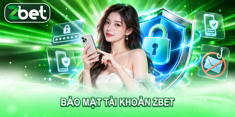 Người dùng bảo vệ tài khoản ZBET bằng mật khẩu riêng và xác thực bổ sung