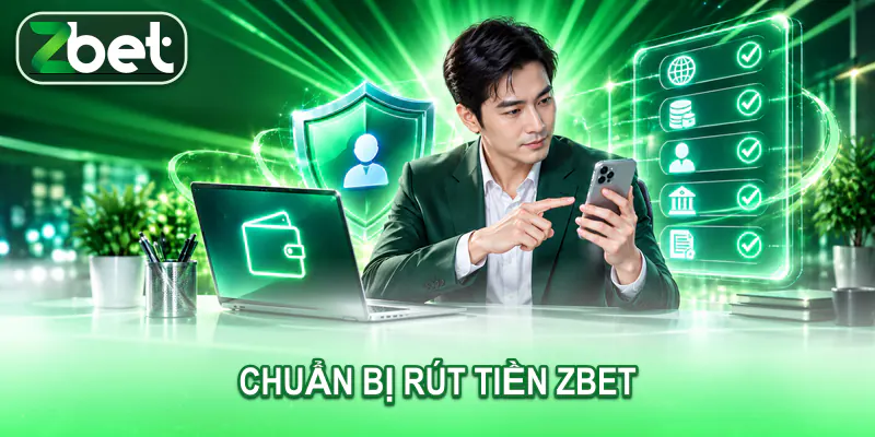 Người dùng kiểm tra số dư và thông tin nhận trước khi rút tiền ZBET