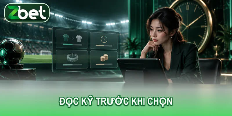 Người chơi trưởng thành kiểm tra đội nhà và phạm vi trận đấu